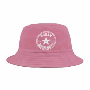 Bucket Hat Madam President Circle Pink
